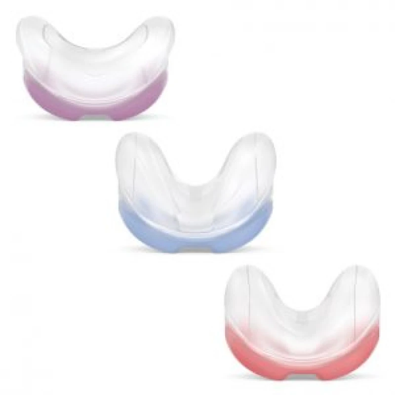 CPAP mask under-nose cushion