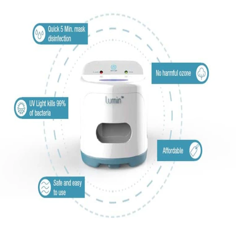 Lumin CPAP cleaner device