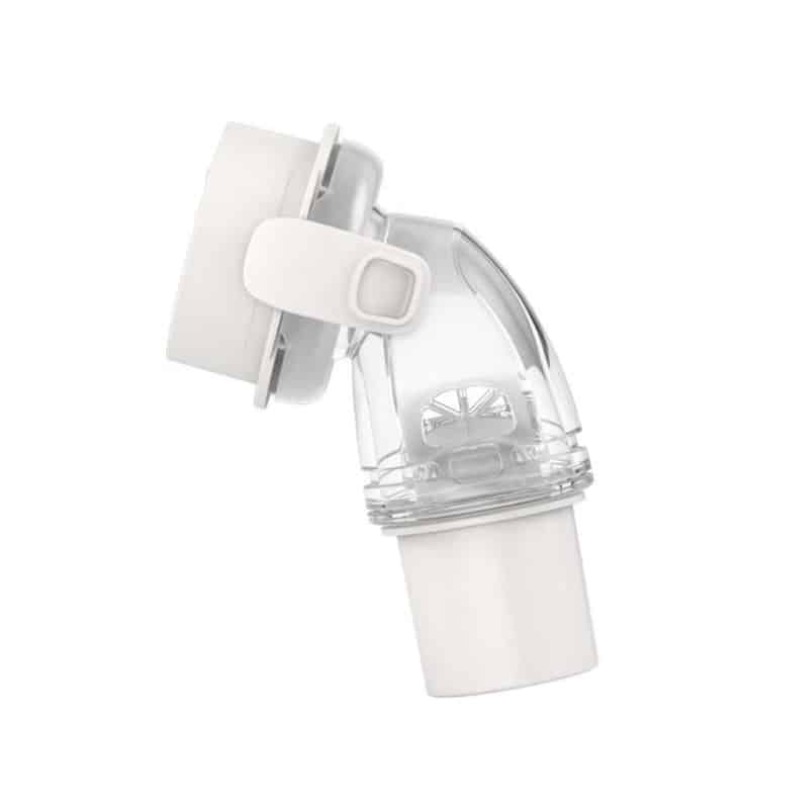 QuietAir Elbow with Swivel for ResMed AirFit and AirTouch F20 Full Face CPAP Mask